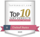 TopVerdict.com Top 10 Jury Verdicts - Personal Injury - United States 2019